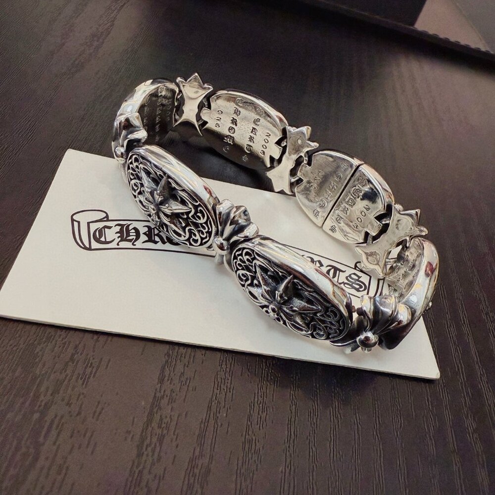 Chrome Hearts Classic Retro Six-Star Bracelet - Picture 10 of 10